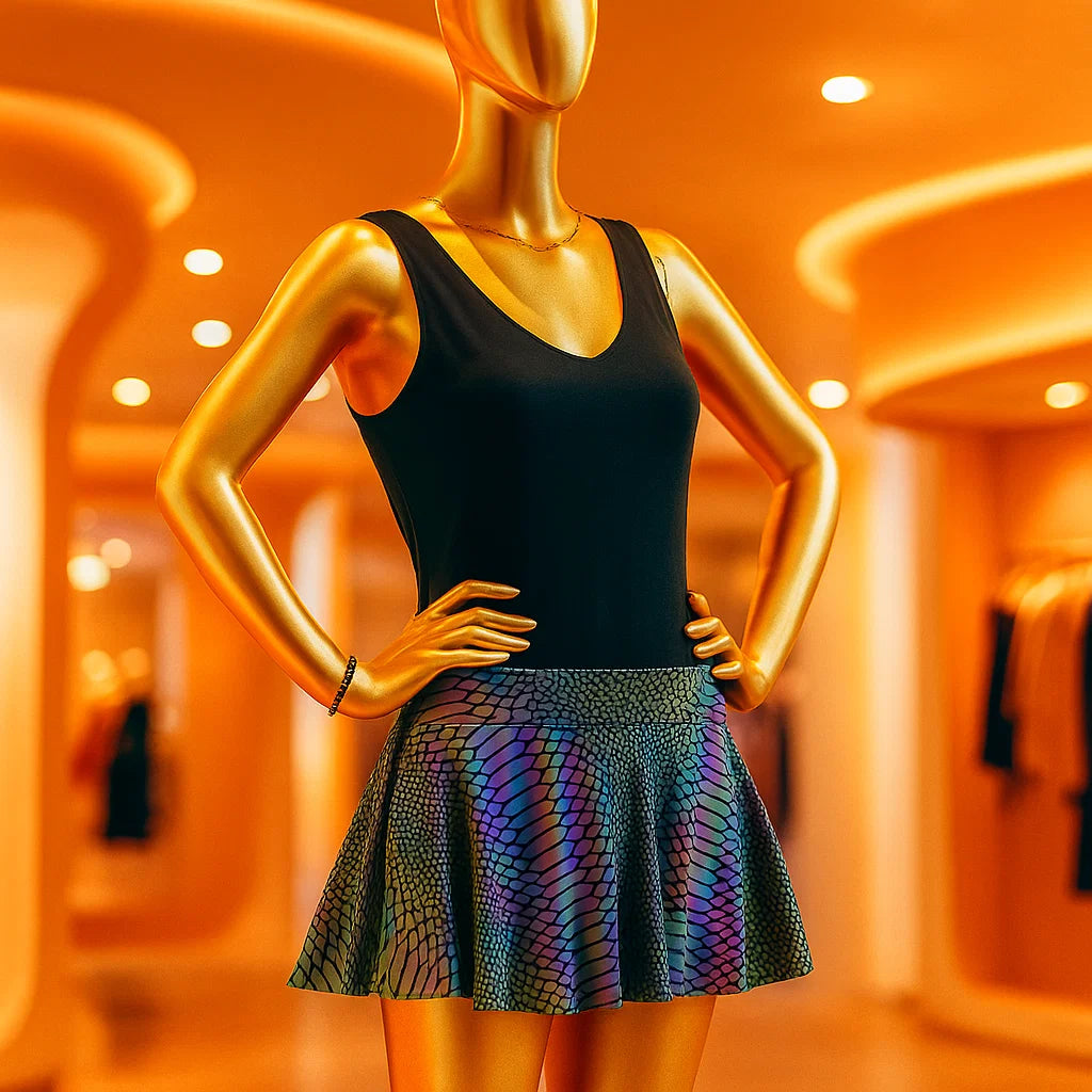 Glow Mini Skirt