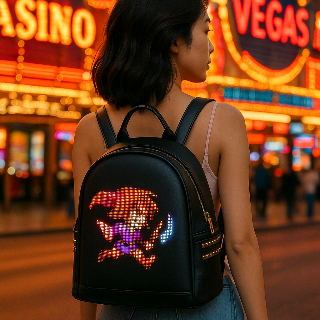 LED Backpack for Ladies