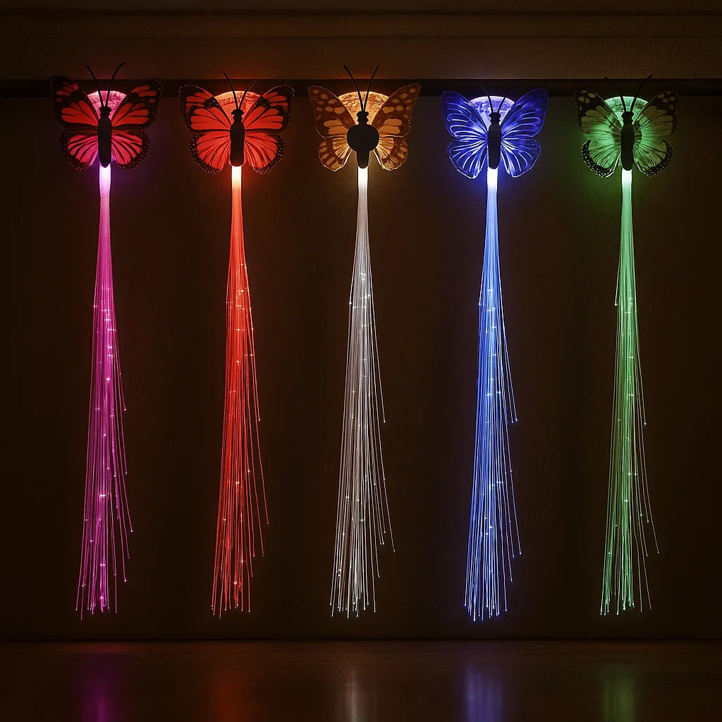 LED Hair Clips
