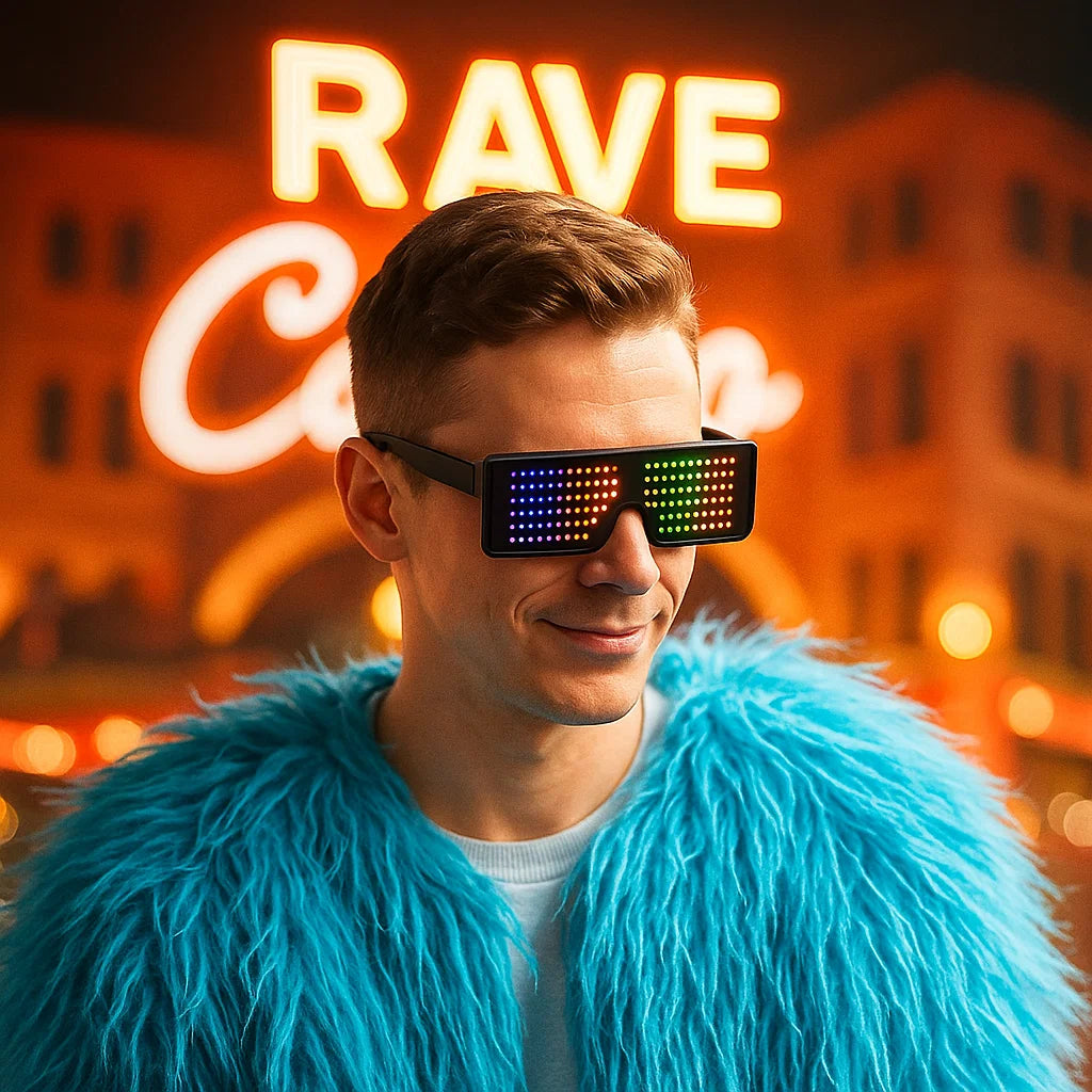 No App LED Glasses