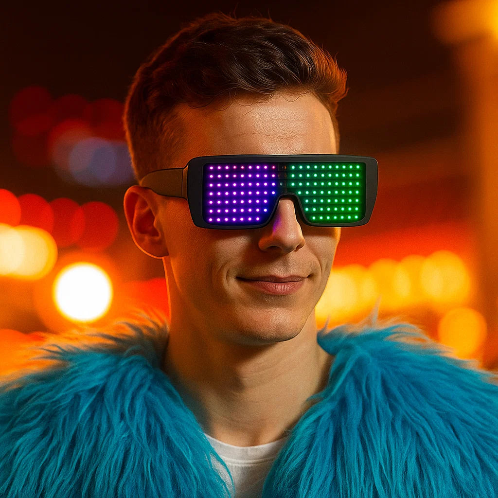 No App LED Glasses