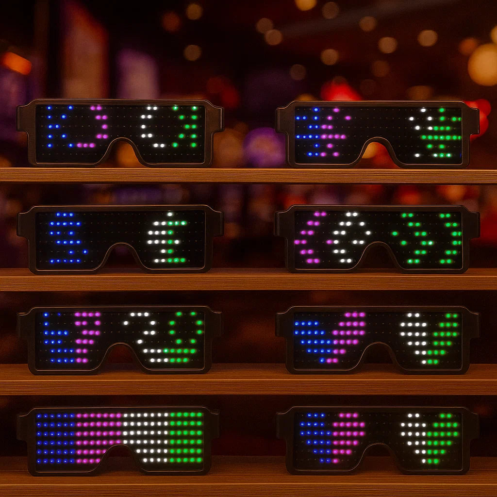 No App LED Glasses