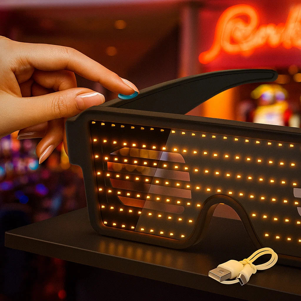 No App LED Glasses