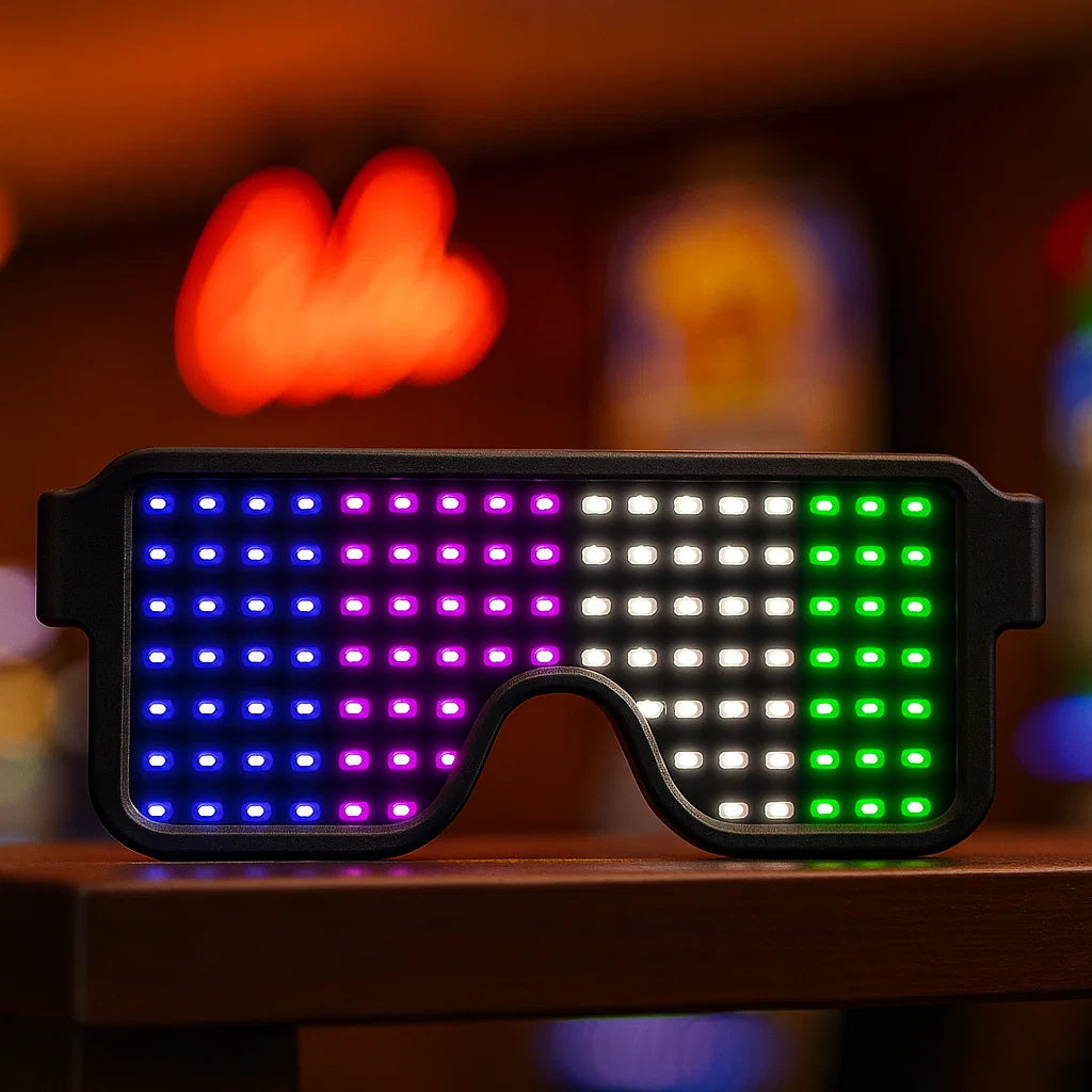 No App LED Glasses