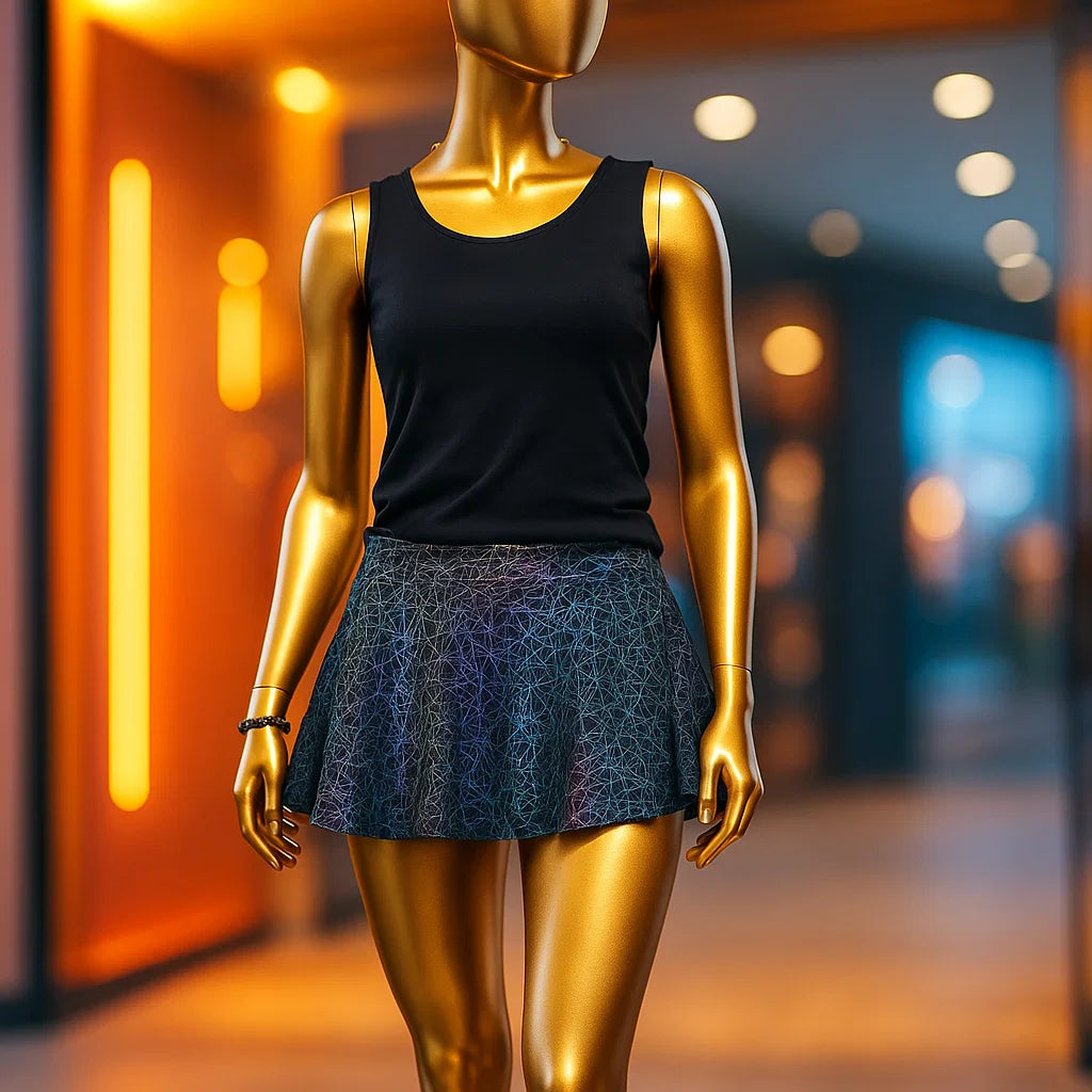 Glow Mini Skirt