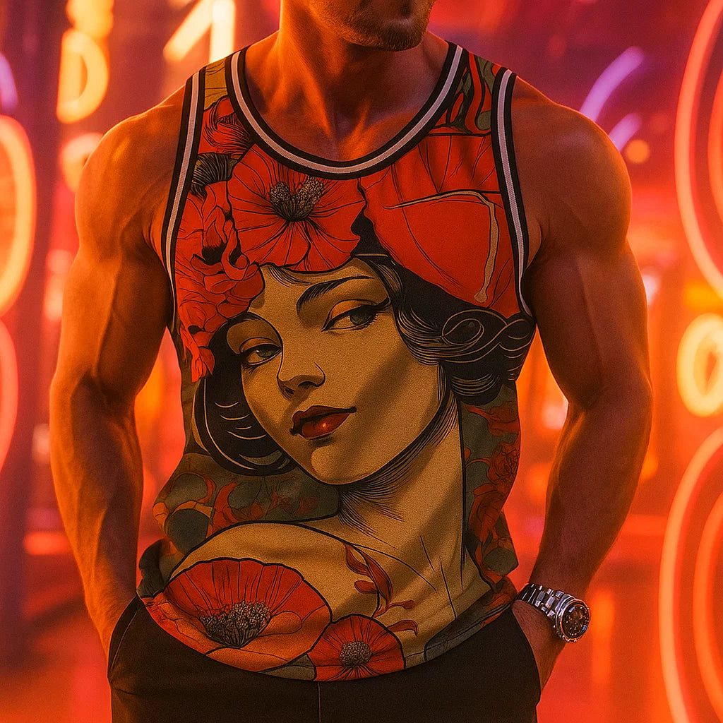 Floral Tank Top