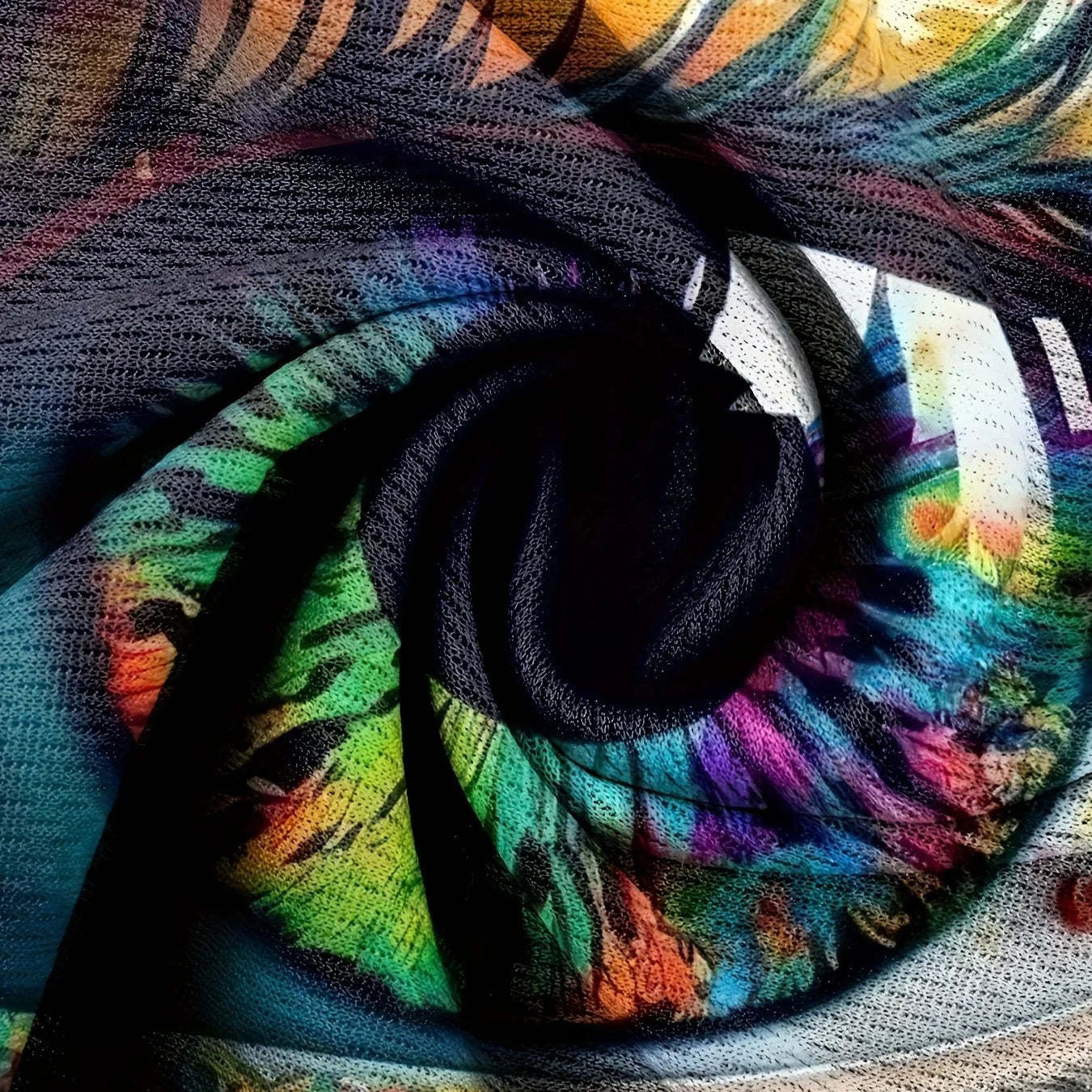 Men'S Graffiti Style Colorful Eye Pattern Print T-Shirt with Crew Neck and Short Sleeve Tops Suitable for Summer Leisurewear