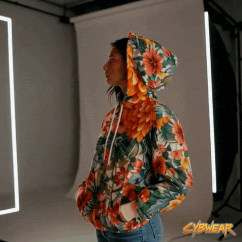 Floral Hoodie