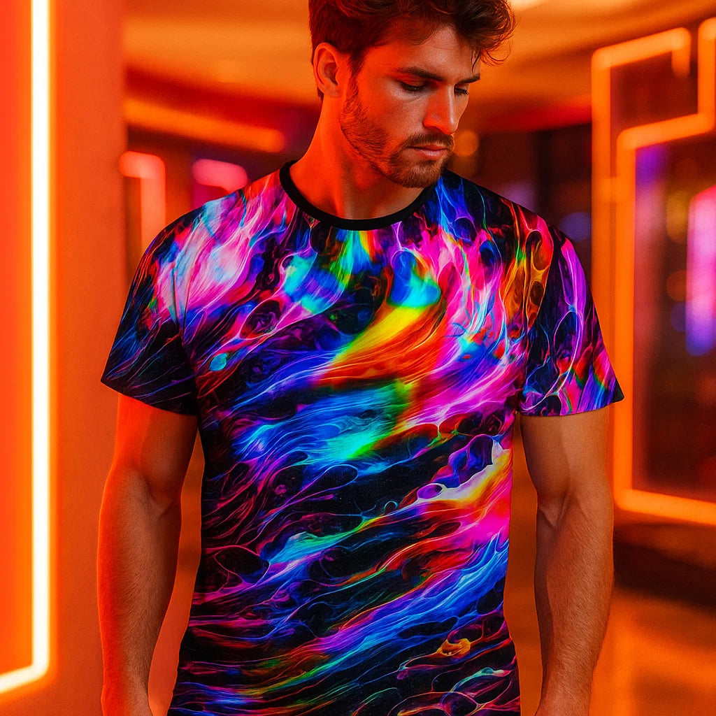 Neon Psychedelic T-Shirt