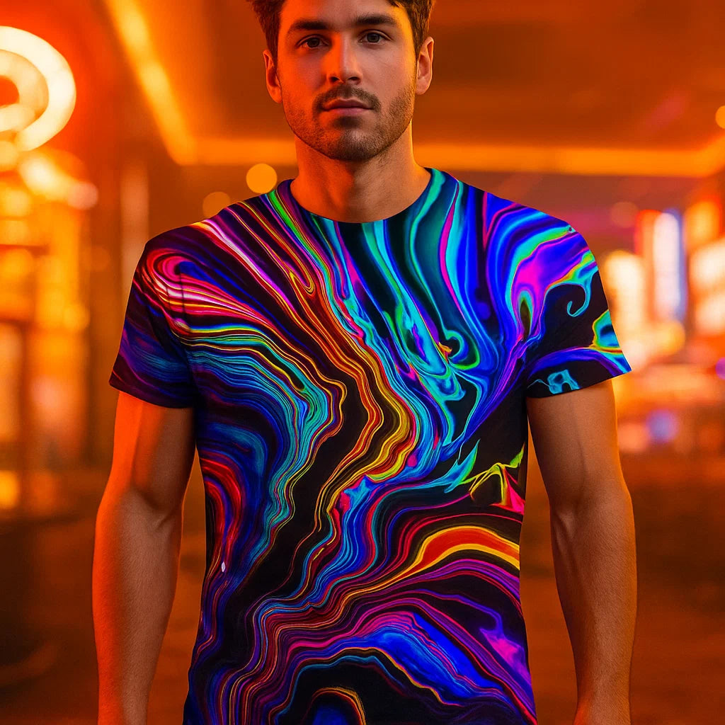 Neon Psychedelic T-Shirt