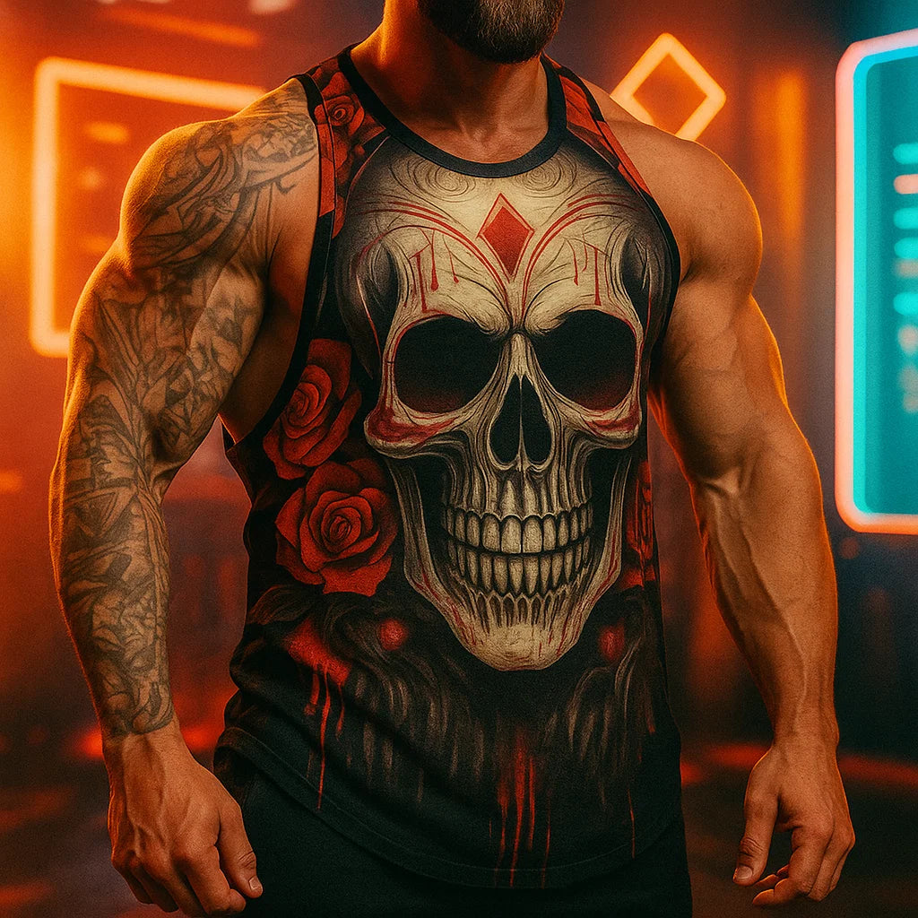 Skull Tank Top