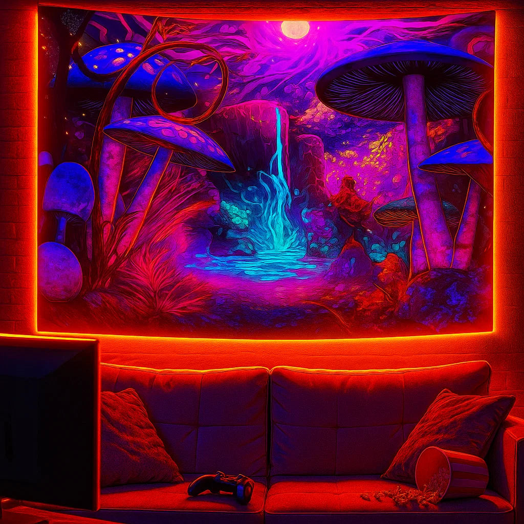 Mushroom Tapestry