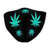 Sound-Activated LED Face Mask - Weed