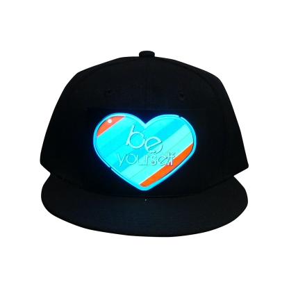 Sound-Activated LED Cap - Be Yourself