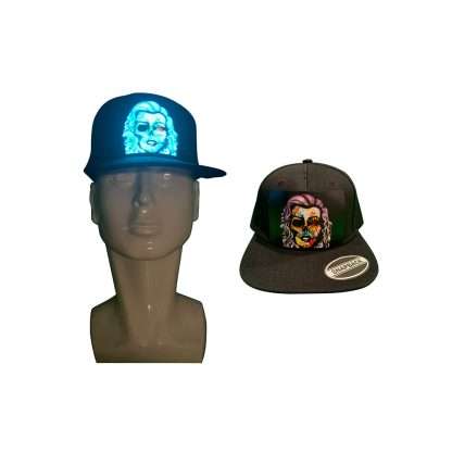 Sound-Activated LED Cap - Skull - Image 4