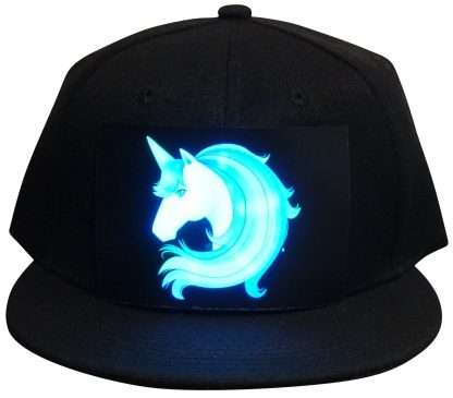 Sound-Activated LED Cap - Unicorn